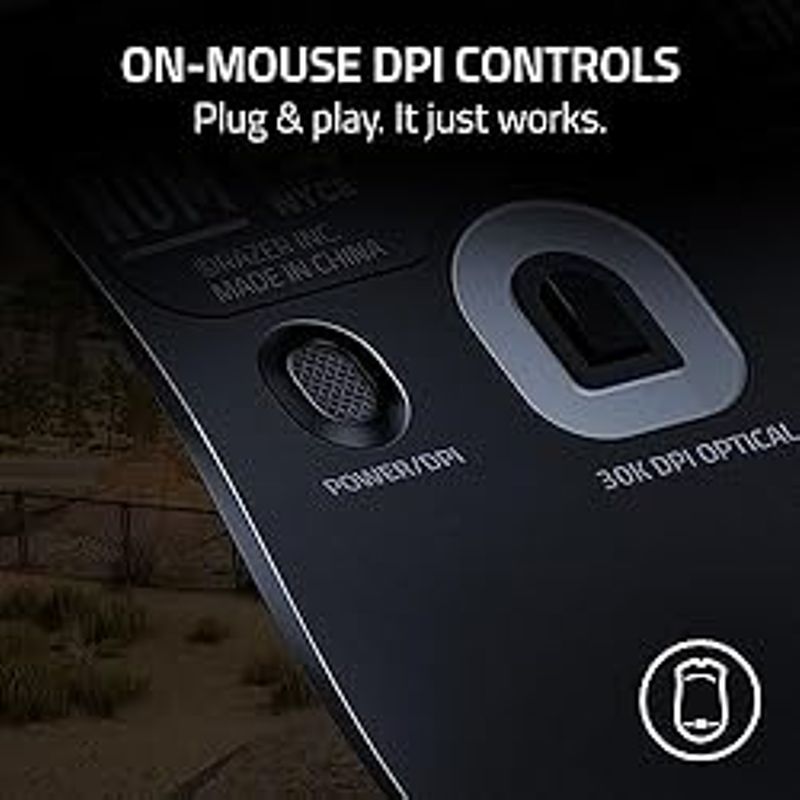 Razer Viper V2 Pro HyperSpeed Wireless Gaming Mouse: 59g Ultra Lightweight - Optical Switches Gen-3-30K DPI Optical Sensor - 80 Hour...