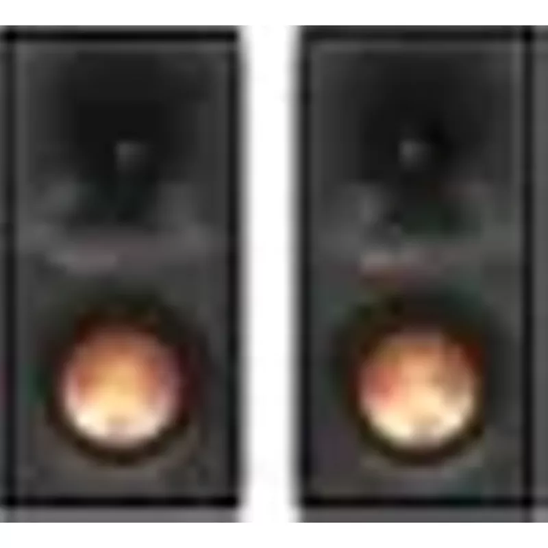 Klipsch - Reference 4" 35W 2-Way Powered Speakers (Pair) - Black