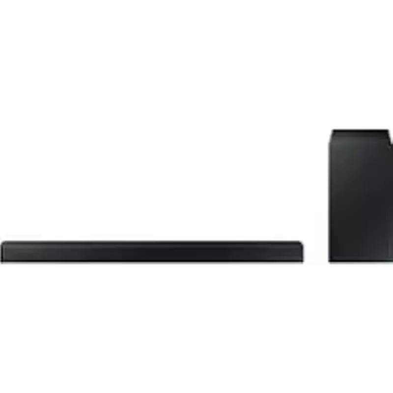 Samsung - 2.1-Channel Soundbar with Wireless Subwoofer and DOLBY AUDIO / DTS 2.0 - Black