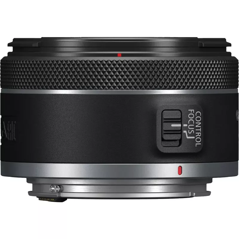 Canon - RF50mm F1.8 STM Standard Prime Lens for EOS R-Series Cameras - Black