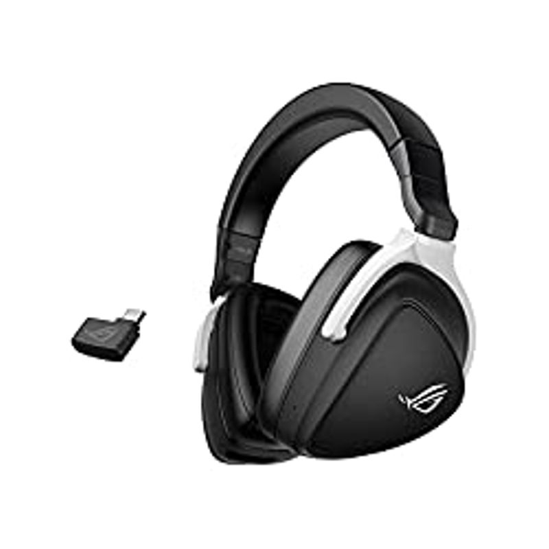 ASUS ROG Delta S Wireless Gaming Headset (AI Beamforming Mic, 7.1 Surround Sound, 50mm Drivers, Lightweight, Low-Latency, 2.4GHz,...