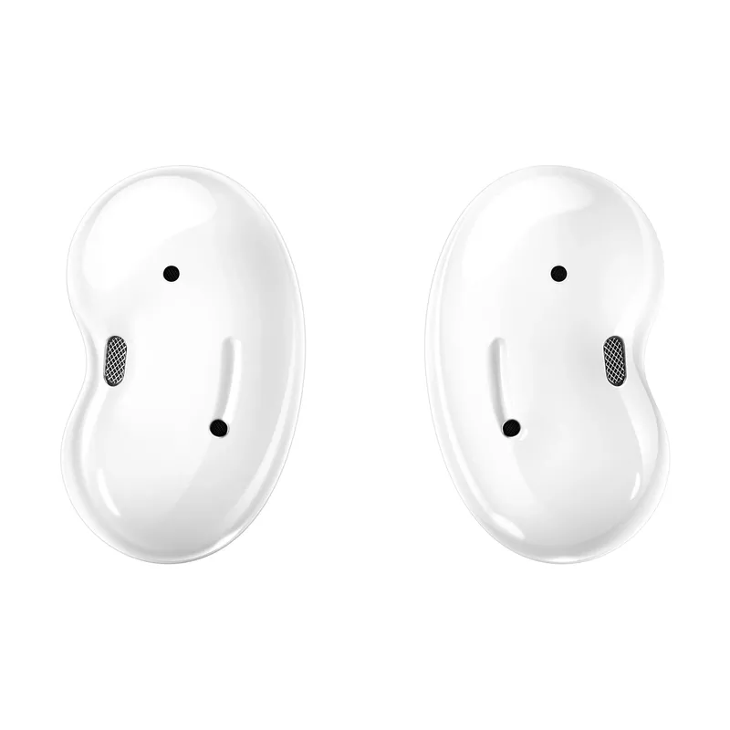 Samsung - Galaxy Buds Live True Wireless Noise Cancelling Earbuds Mystic White