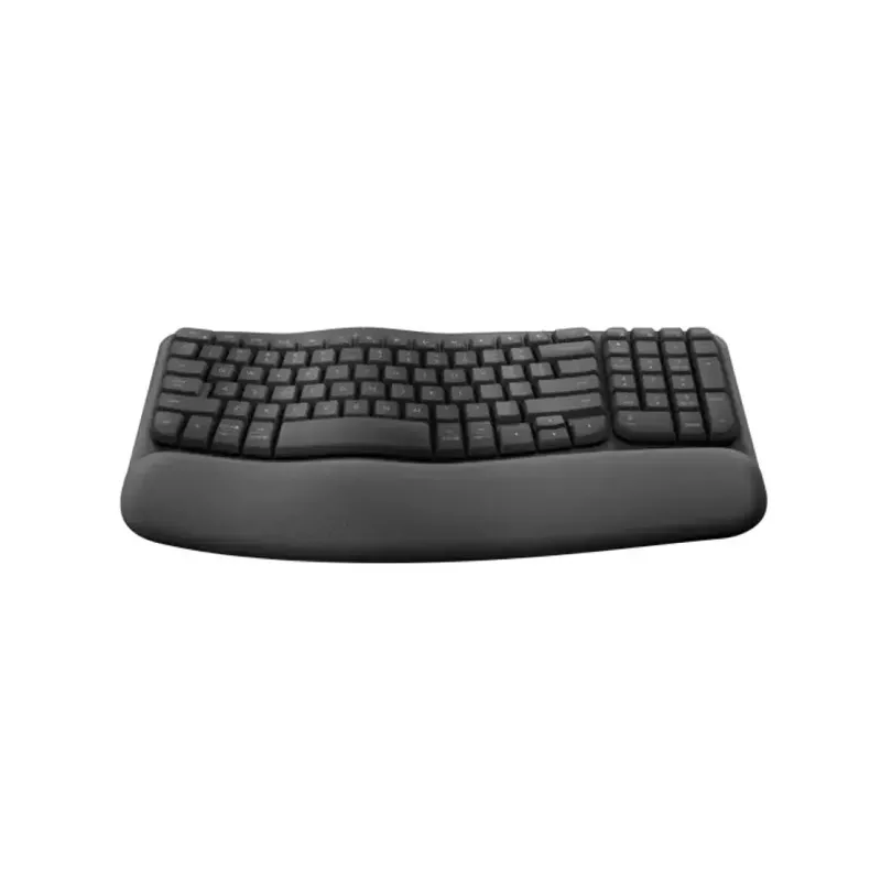 Logitech - Wave Keys Wireless Ergonomic Keyboard
