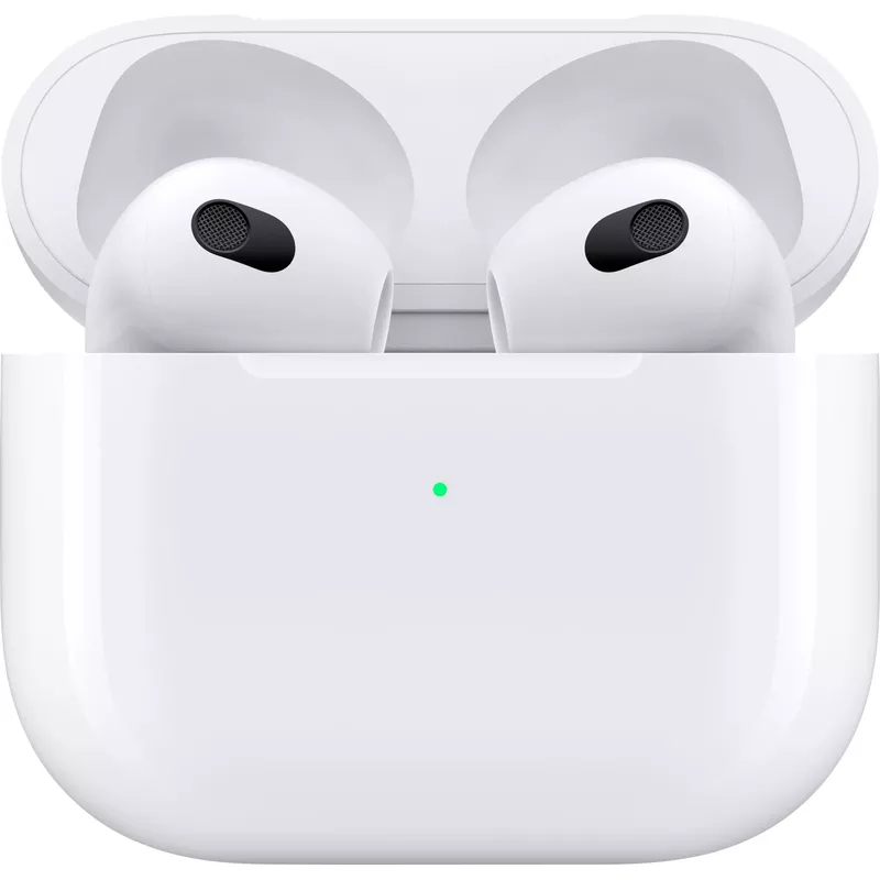 Apple AirPods (3rd generation) with Lightning Charging Case- Blue Case Bundle