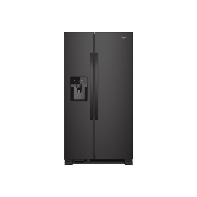 Whirlpool Ada 36" Black Side-by-side Refrigerator