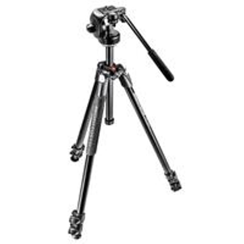 Manfrotto MK290XTA3-2WUS 290 Xtra Aluminum Tripod with 128RC Micro Fluid Head with Quick Release