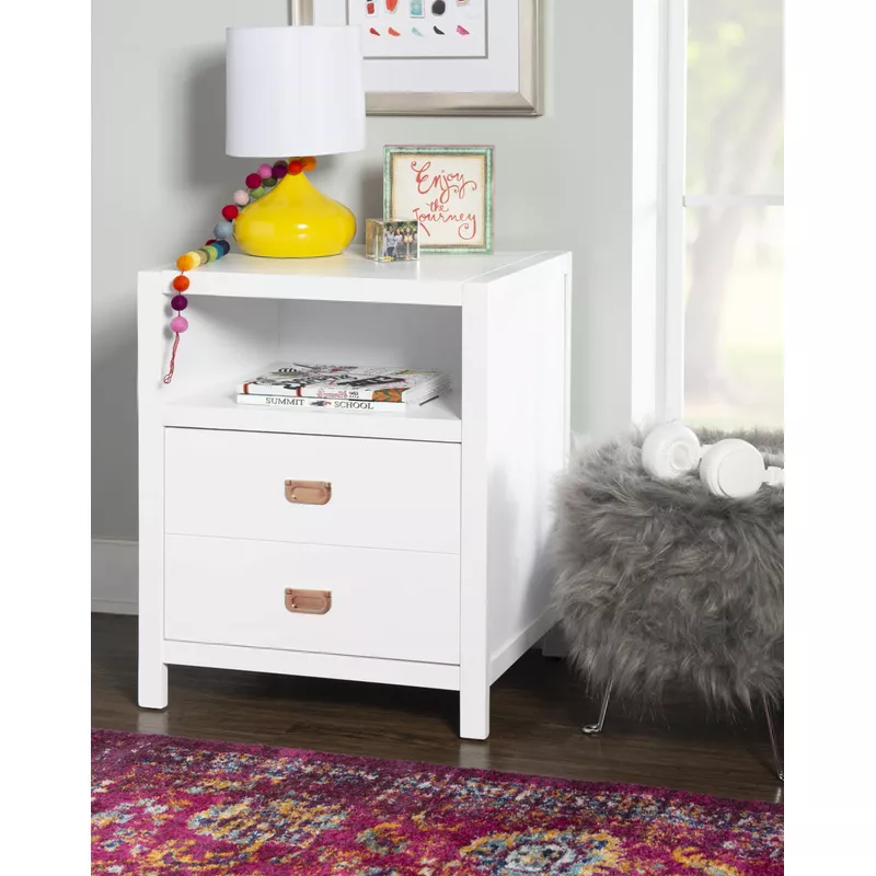 Pervis End Table White