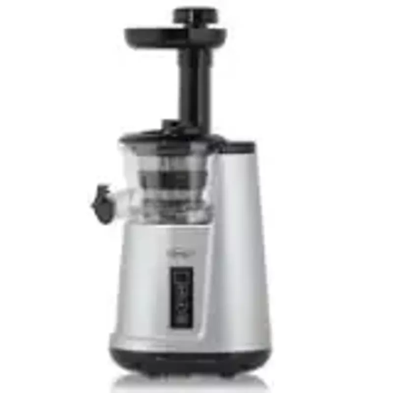 Omega - Cold Press 365, 150W, Silver Vertical Slow Masticating Juicer - Silver