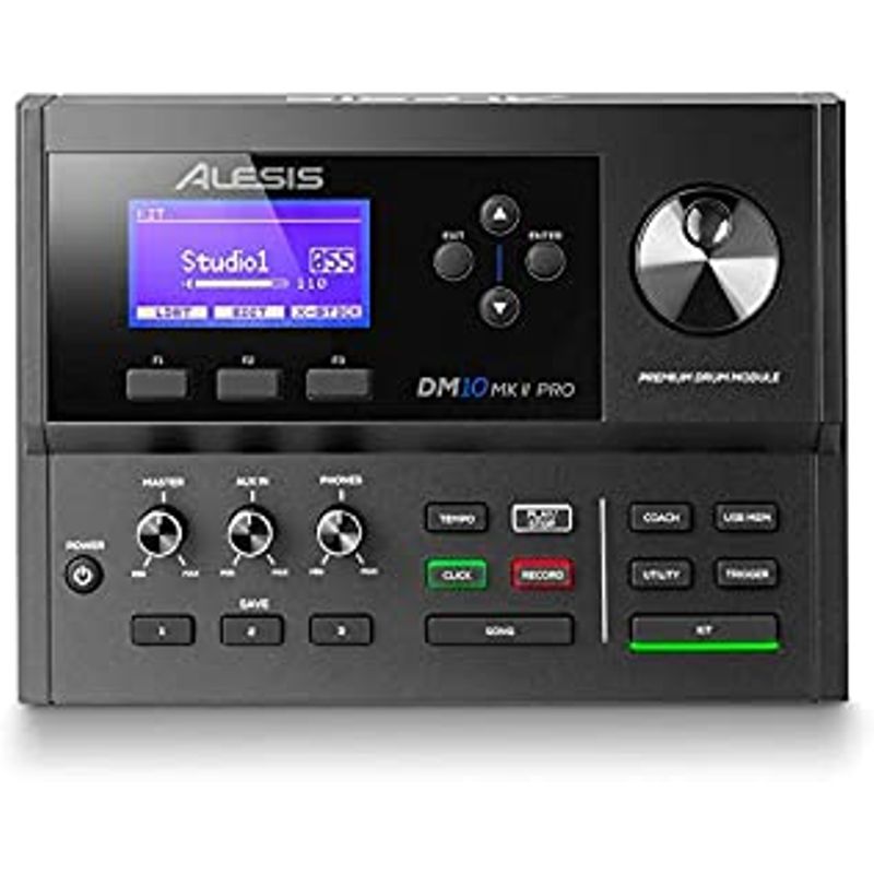 Alesis Drums DM10 MKII Pro Kit - Professional Electric Drum Set with USB and 5-Pin MIDI Connectivity, 700 Sounds, 80 Drum Kits &...