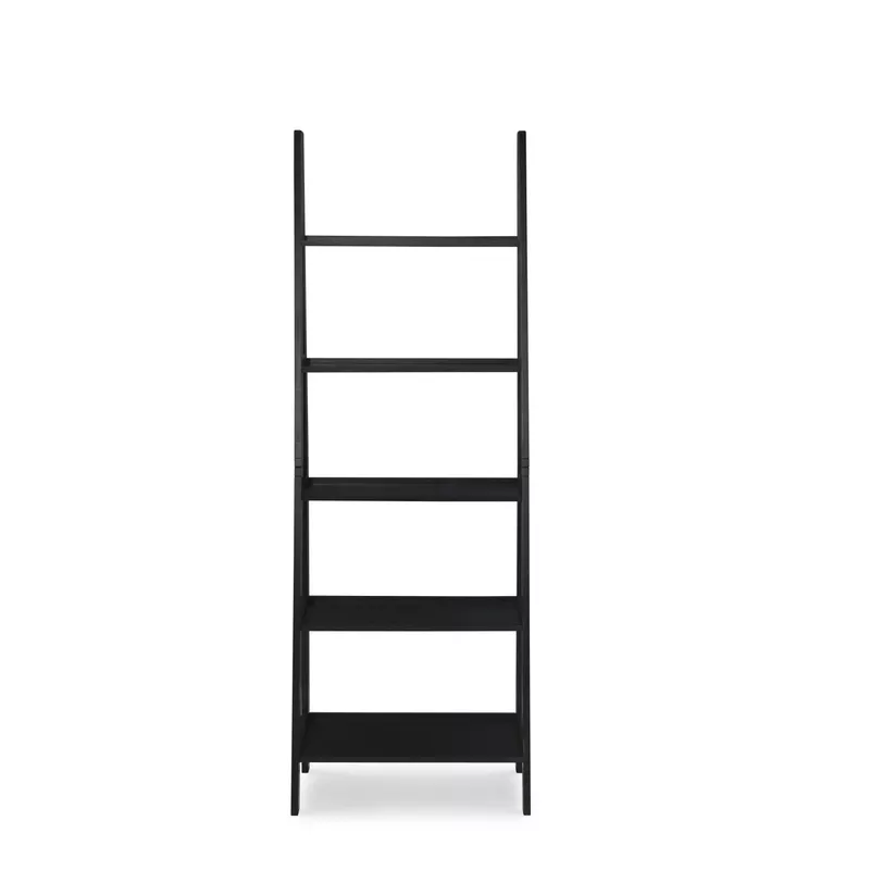Alexan Ladder Bookshelf Black