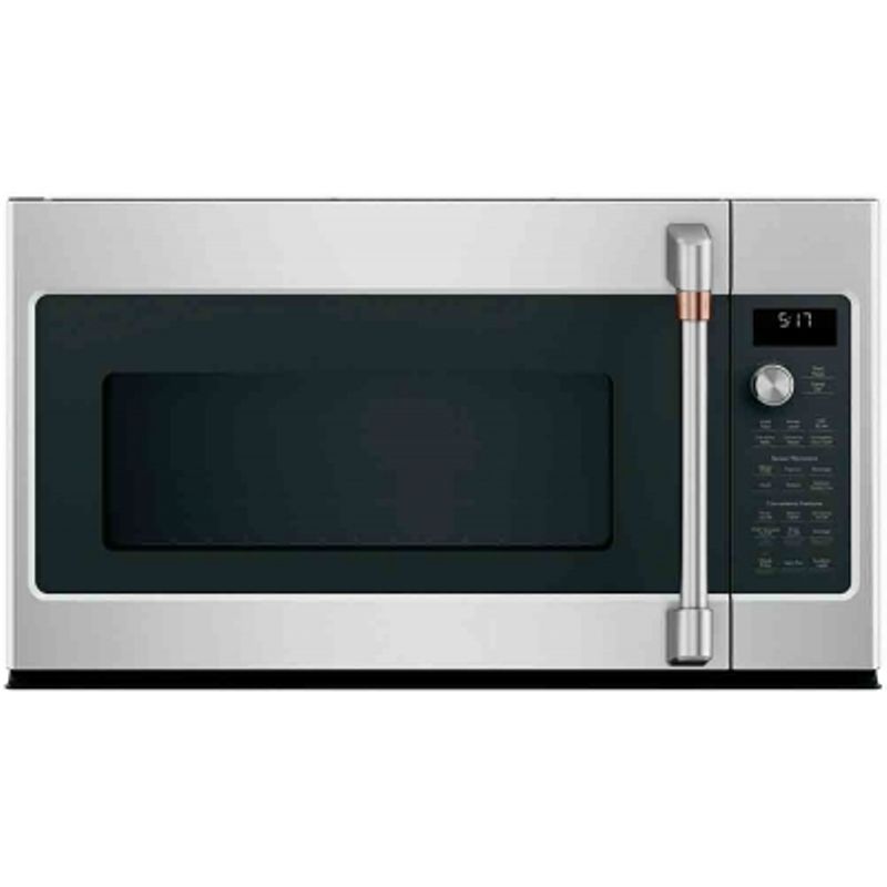 Cafe 2.1 Cu. Ft. Stainless Steel With Brushed Stainless Over-the-range Microwave Oven