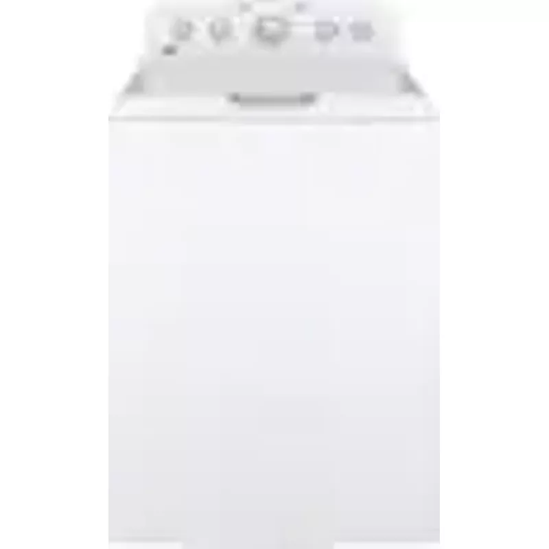 GE - 4.5 cu ft Top Load Washer with Precise Fill, Deep Fill, Deep Clean and Deep Rinse - White on White