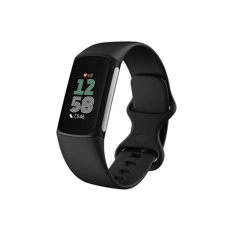 Fitbit - Charge 6 Advanced Fitness & Health Tracker - Obsidian