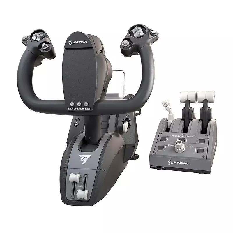 Thrustmaster - TCA Yoke Pack Boeing Edition for Xbox Series X, S, Xbox One, PC - Black
