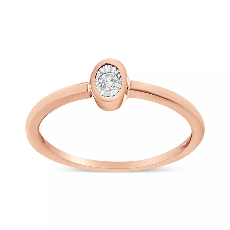 Rent to own 14K Rose Gold Plated .925 Sterling Silver Miracle Set