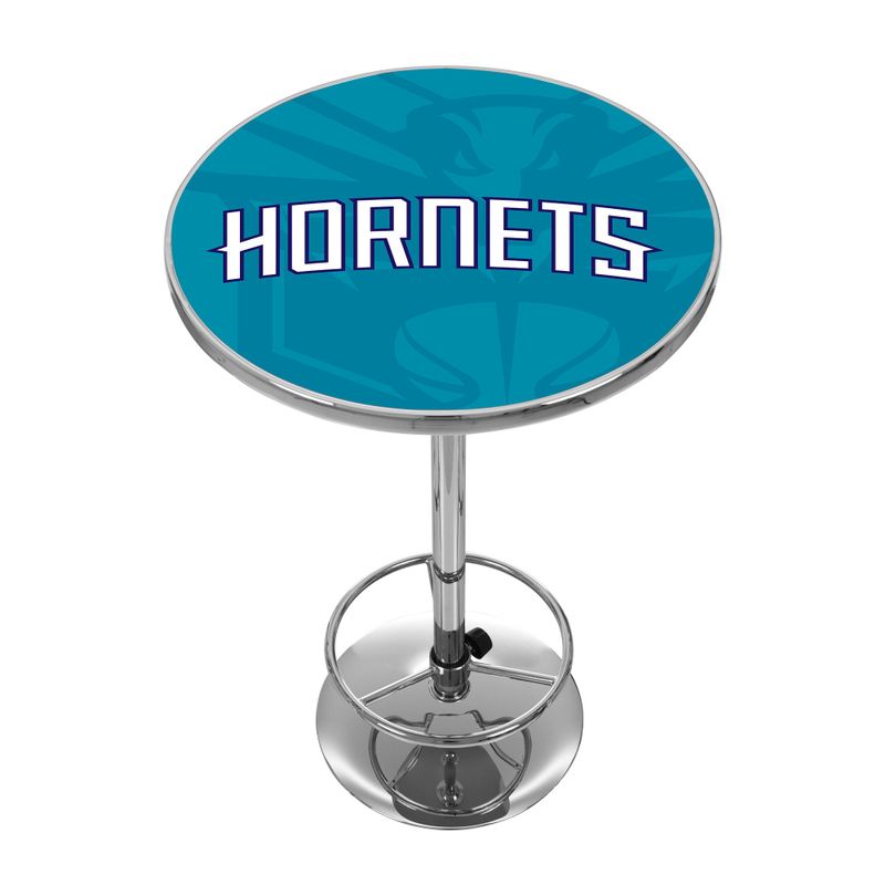 NBA Chrome Pub Table - Fade - 31"H - Brooklyn Nets