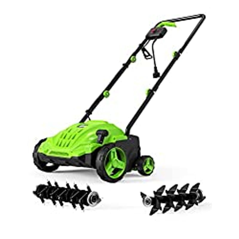Rent to own SWIPESMITH 13Inch 12 Amp Electric Dethatcher Scarifier, 2