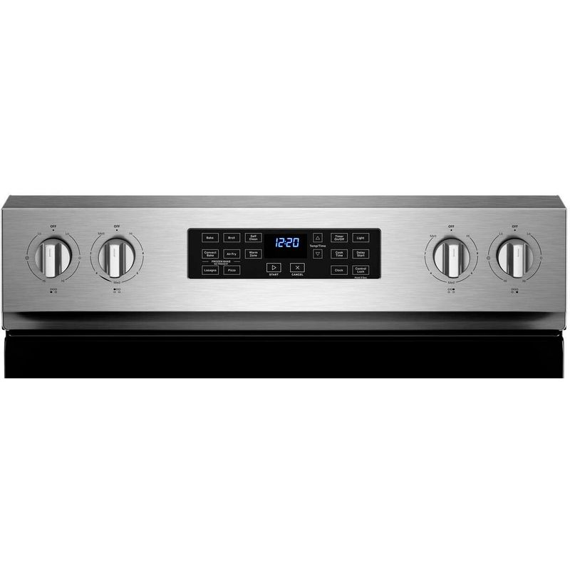Alt View Zoom 19. Whirlpool - 5.3 Cu. Ft. Freestanding Electric Convection Range with Air Fry - Stainless steel