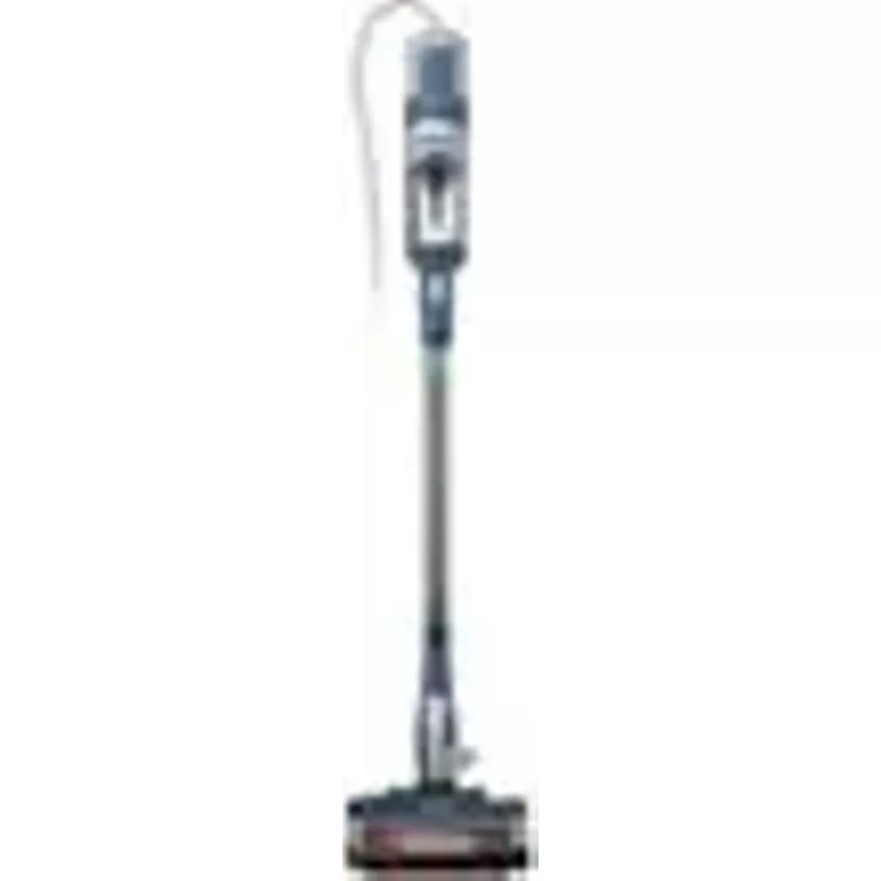 Shark - Stratos UltraLight Corded Stick Vacuum with DuoClean PowerFins HairPro, Self-Cleaning Brushroll, Odor Neutralizer - Navy