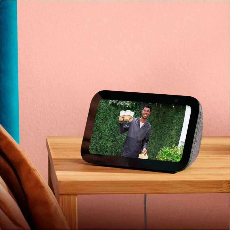 Amazon - Echo Show 5 (3rd Generation) | 5.5 Inch Smart display with Alexa - Glacier White
