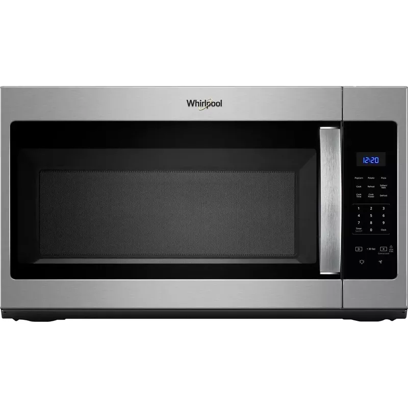 Whirlpool - 1.7 Cu. Ft. Over-the-Range Microwave - Stainless Steel