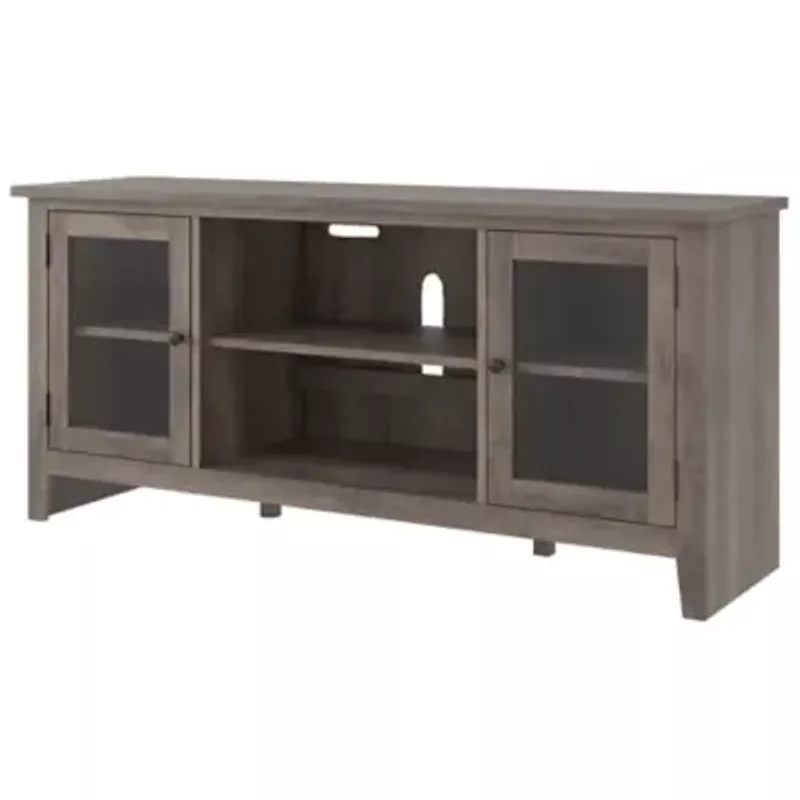Gray Arlenbry Large TV Stand w/Fireplace Option