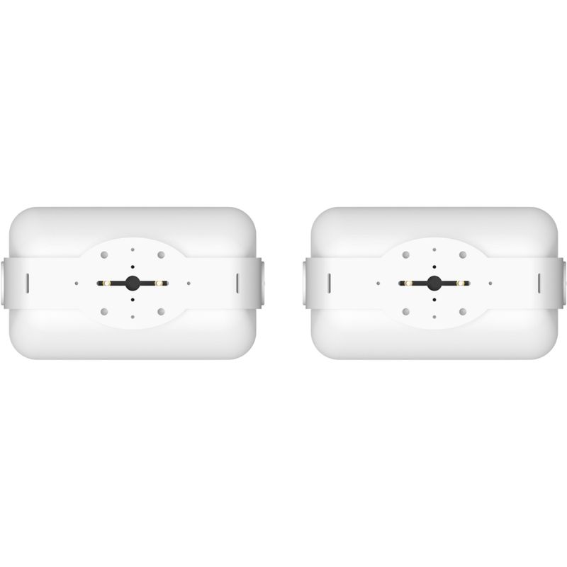 Back Zoom. Sonos - Architectural 6-1/2" Passive 2-Way Outdoor Speakers (Pair) - White