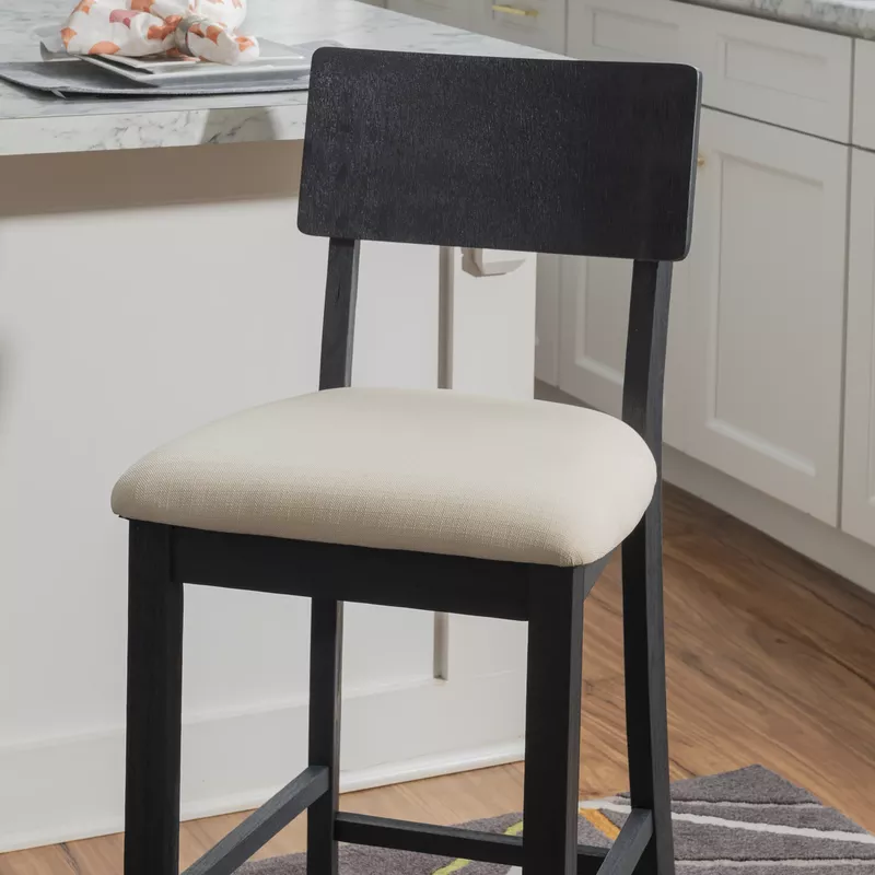 Lawlynn Counter Stool Dark Charcoal