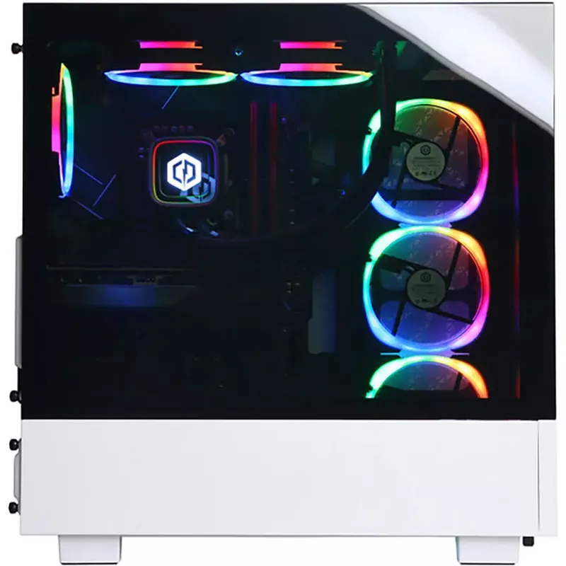 CYBERPOWERPC Gamer Supreme Gaming Desktop - AMD Radeon RX 7800XT - AMD 8700G - 16GB/2TB SSD - White