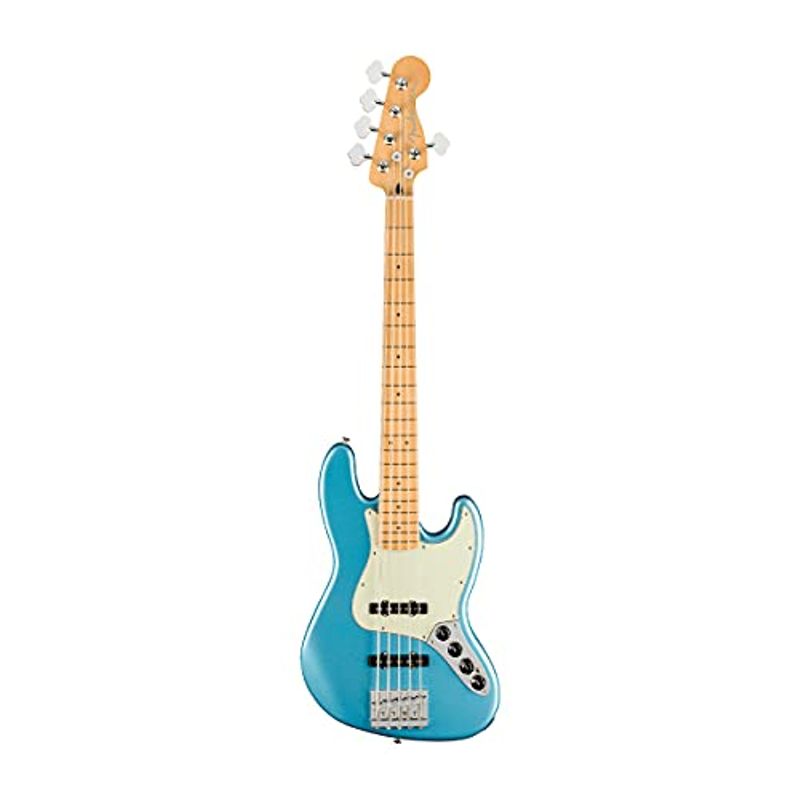 Fender Player Plus Active Jazz Bass V 5-String Bass Guitar, Opal Spark
