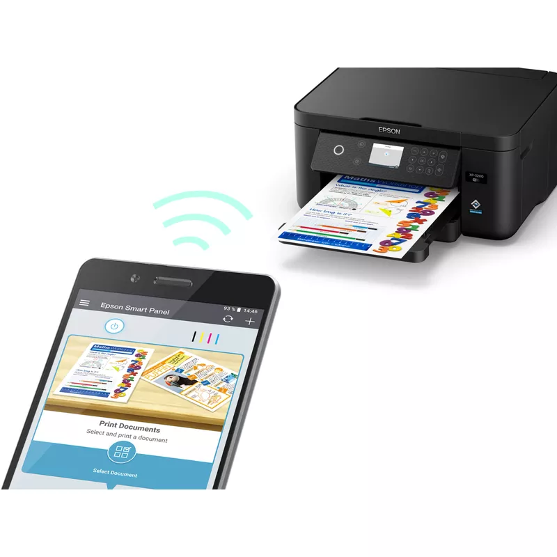 Epson - Expression Home XP-5200 All-in-One Inkjet Printer - Black