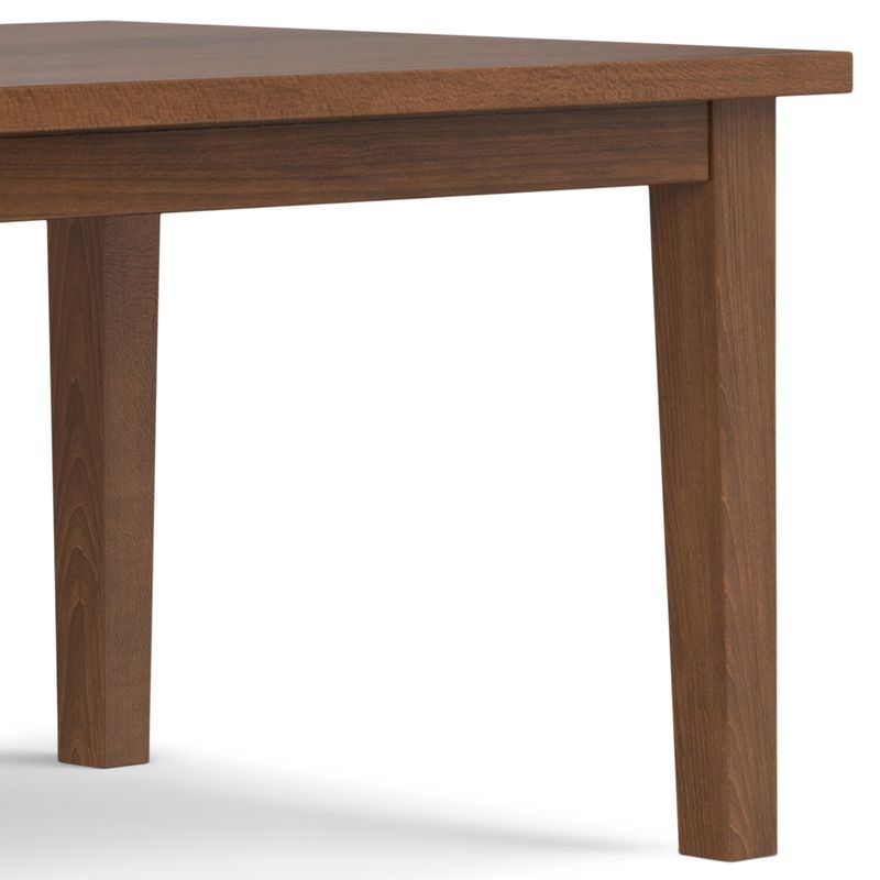 WYNDENHALL Colburn Contemporary Dining Table - 40" D x 66" W x 29.5" H - Oak