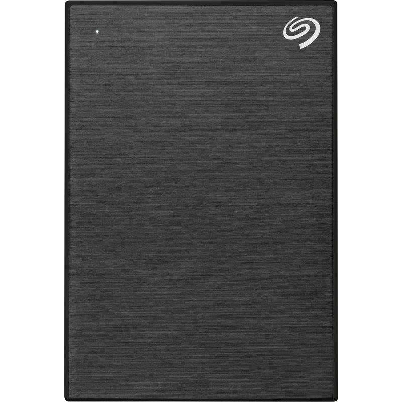 Angle Zoom. Seagate - One Touch with Password 5TB External USB 3.0 Portable Hard Drive with Rescue Data Recovery Services - Black