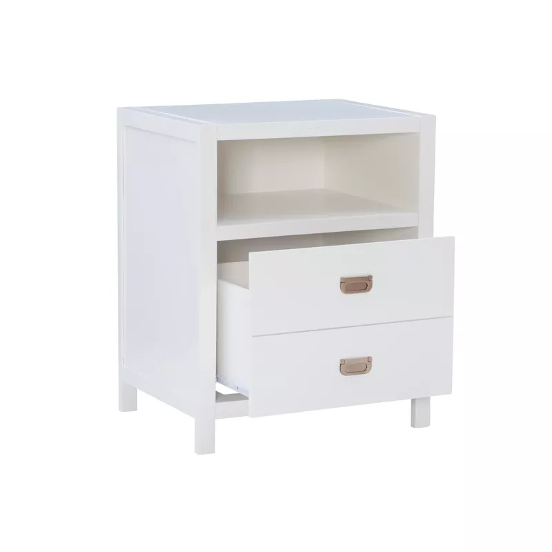 Pervis End Table White