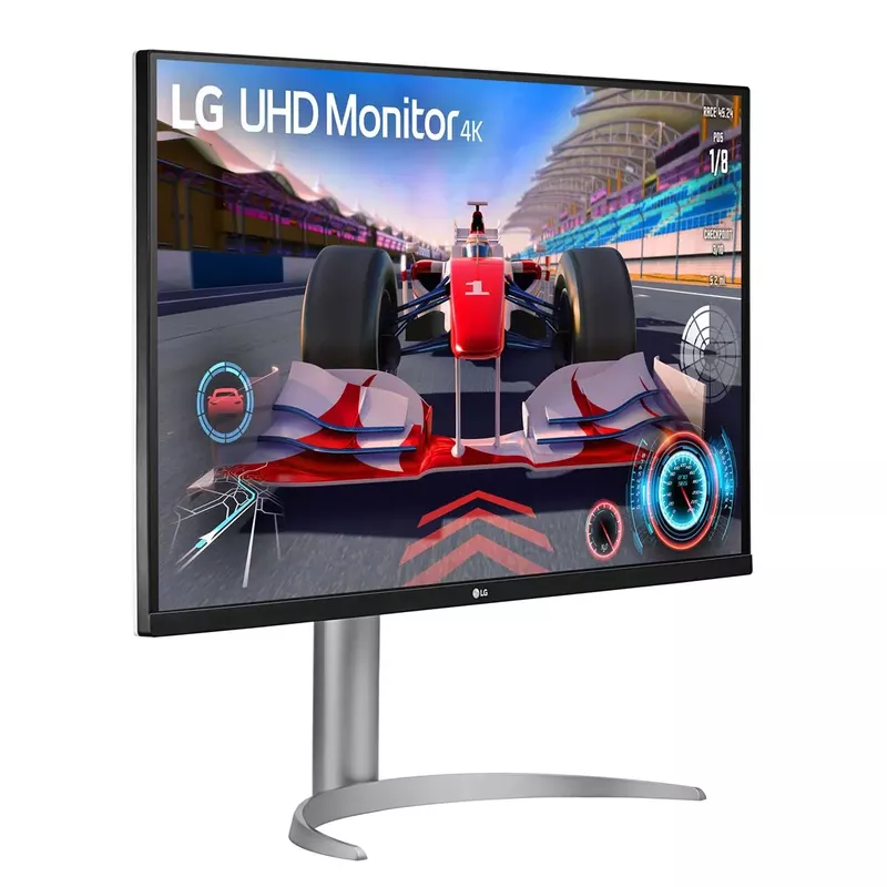 LG 32UQ750-W 31.5" 16:9 4K Ultra HD 144Hz USB-C VA HDR Monitor, Built-In Speakers