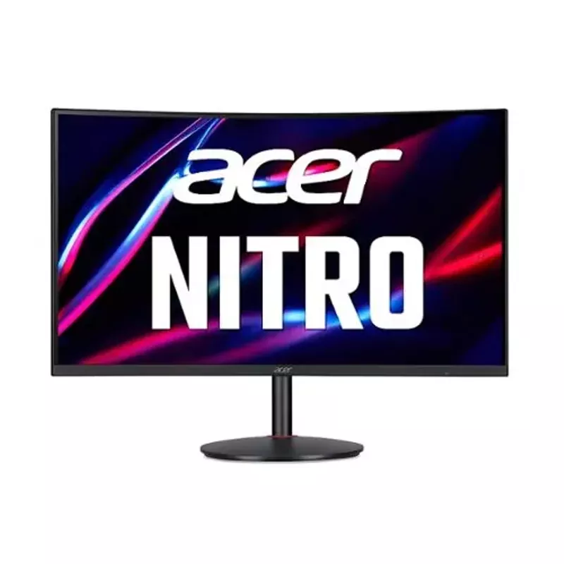 Acer - Nitro XZ322QU Sbmiipphx 31.5" LED WQHD 1500R Curved Monitor FreeSync(HDMI) - Black