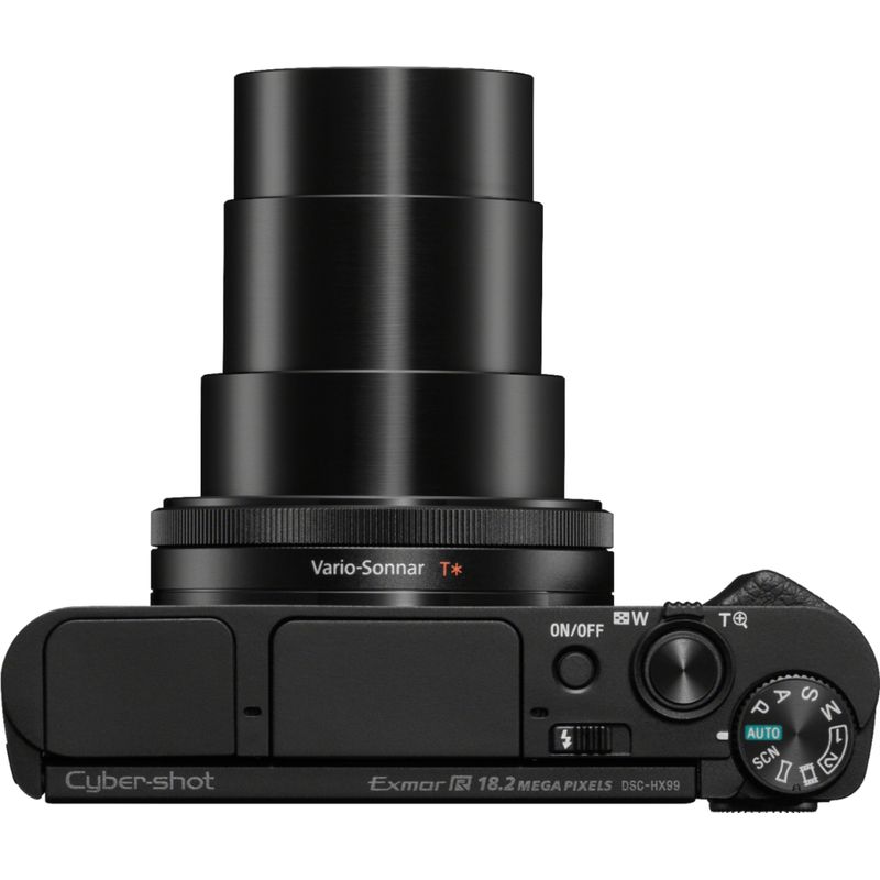 Alt View Zoom 2. Sony - Cyber-shot HX99 18.2-Megapixel Digital Camera - Black