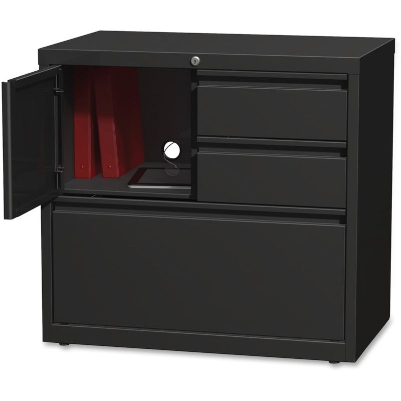Lorell 30-inch Personal Storage Center Lateral File - Master