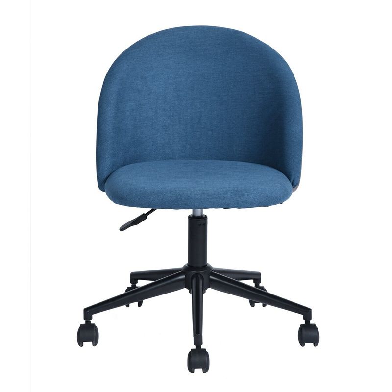 Porch & Den Two-tone Micro-suede Upholstery Home Office Task Chair - N/A - Blue