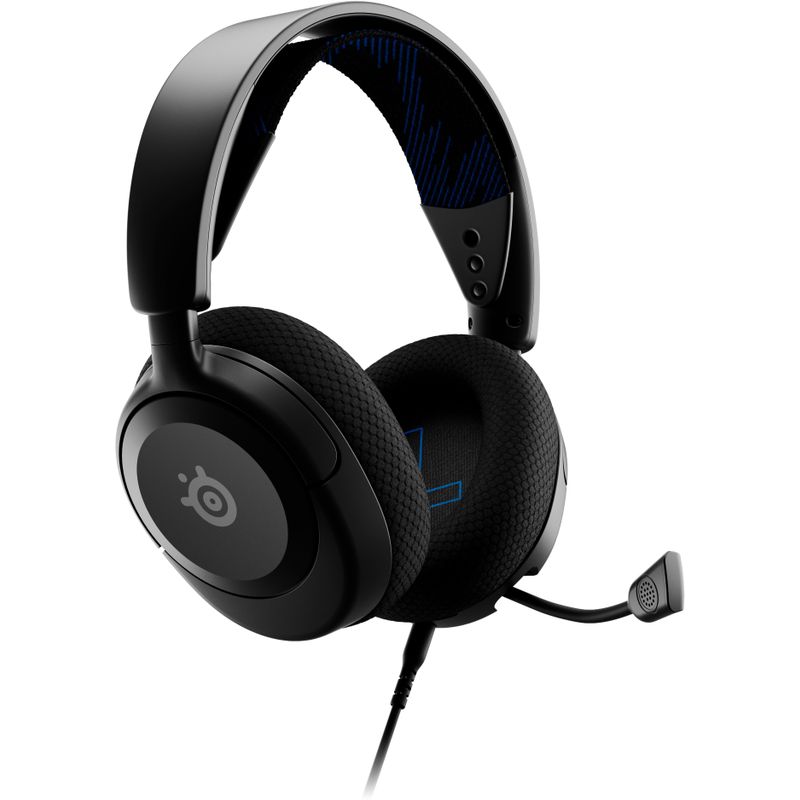 Alt View Zoom 11. SteelSeries - Arctis Nova 1P Wired Gaming Headset for PS5, and PS4 - Black