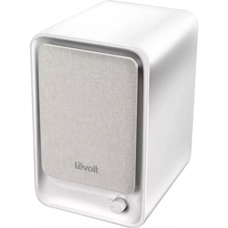 Levoit - Airnow Desktop 161 Sq. Ft True HEPA Air Purifier - Beige