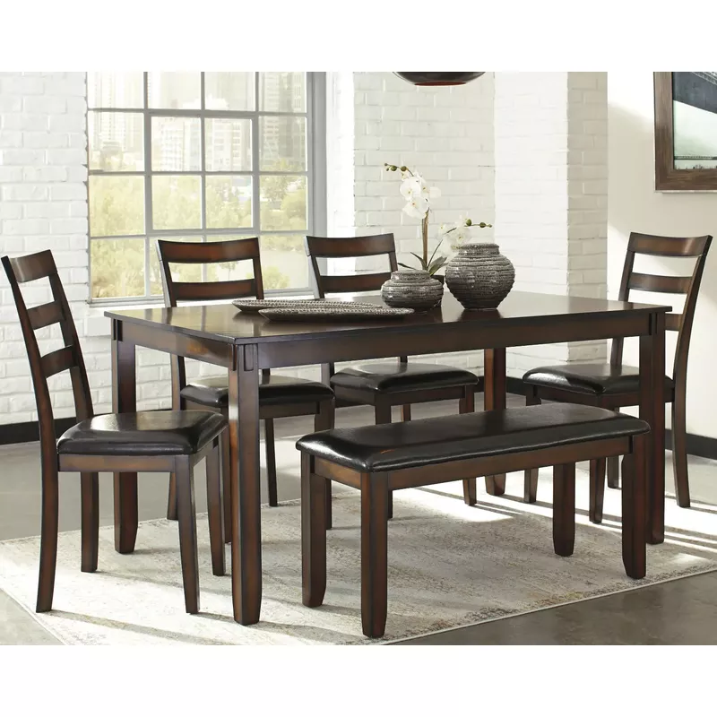 Coviar Dining Room Table Set (6/CN)