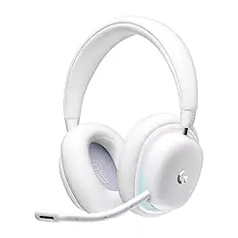 Logitech - G735 Aurora Collection Wireless Gaming Headset for PC, Mobile - White Mist