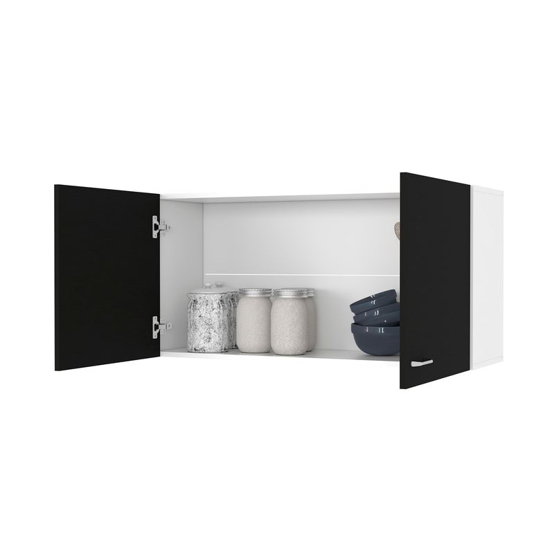 Oklahoma Wall Cabinet - White/ Light Oak
