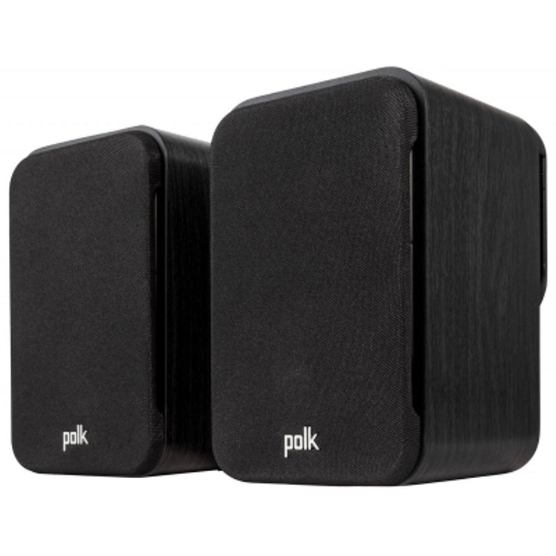 Polk Audio Signature Elite ES10 Compact Satellite Surround Loudspeaker, Black, Pair