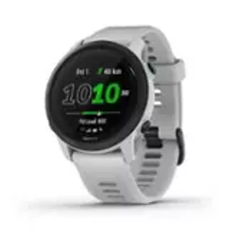 Garmin - Forerunner 745 GPS Smartwatch 30mm Fiber-Reinforced Polymer - Whitestone