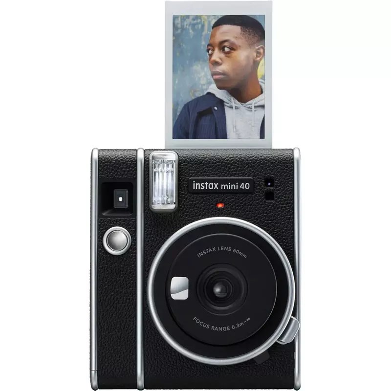 Fujifilm - INSTAX MINI 40 Instant Film Camera - Black