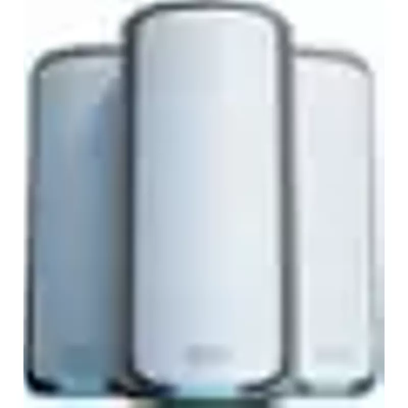NETGEAR - Orbi 970 Series BE27000 Quad-Band Mesh Wi-Fi System (3-Pack) - White