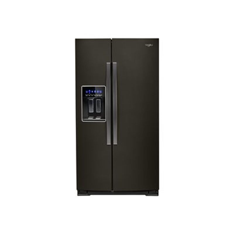 Whirlpool 36" Black Stainless Steel Counter Depth Side-By-Side Refrigerator