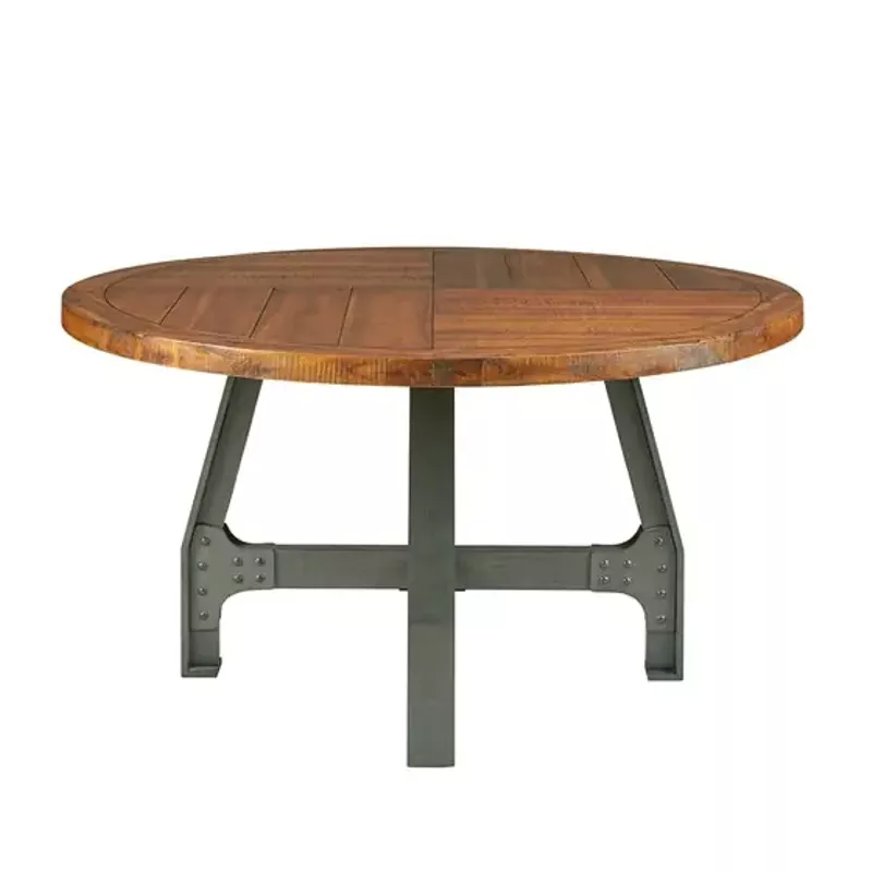 Amber, Graphite Lancaster Round Dining/Gathering Table